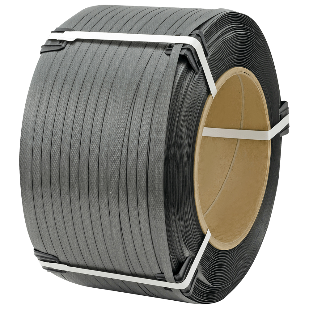 Стреппинг лента полипропиленовая (ПП), 15мм*1.0мм*1200м, серая Стреппинг лента полипропиленовая (ПП), 15мм*1.0мм*1200м, серая