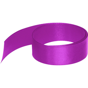 Атласная лента, фиолетовая, 25мм*23м