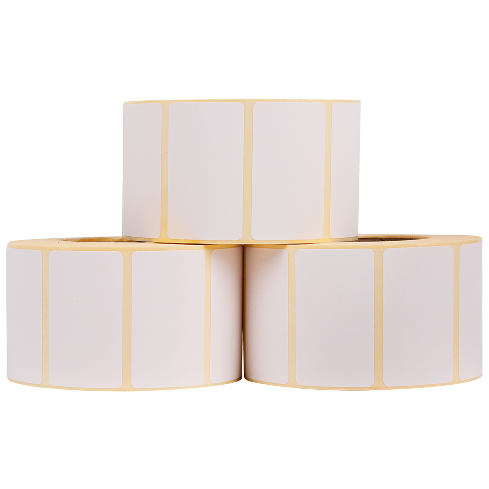 Термоэтикетки самоклеющиеся ЭКО 43*25 мм, втулка 40 мм, 1000 шт./рол. Термоэтикетки самоклеющиеся ЭКО 43*25 мм, втулка 40 мм, 1000 шт./рол.