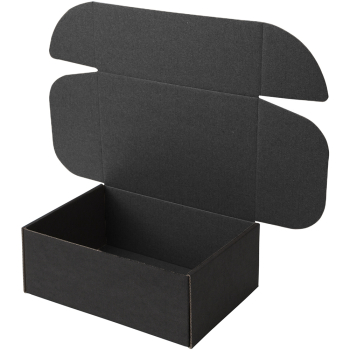 Короб №205 (премиум), чёрный, 180*110*85 мм