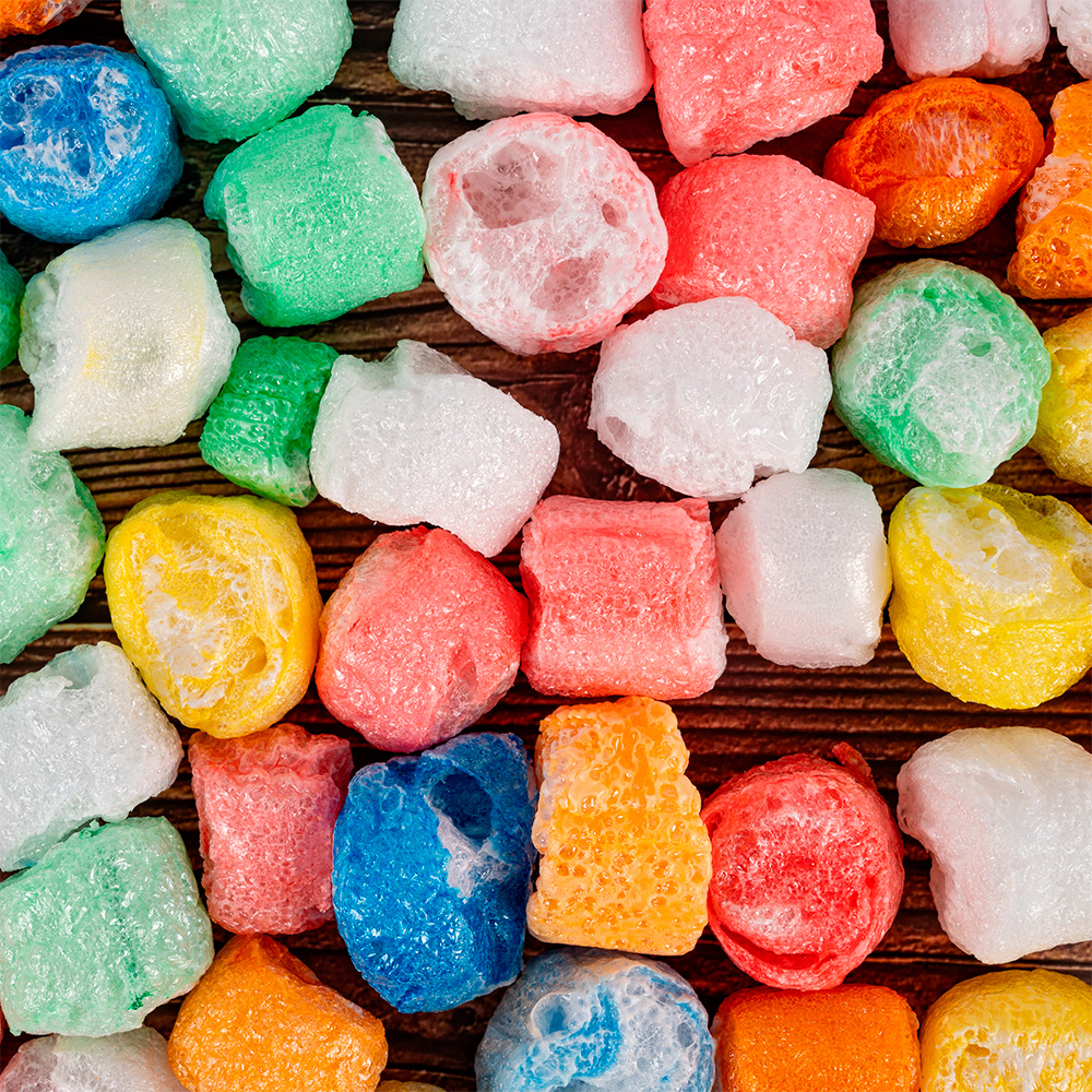 Наполнитель полистирольный «Конфетти», цветной, 200 л Наполнитель полистирольный «Конфетти», цветной, 200 л