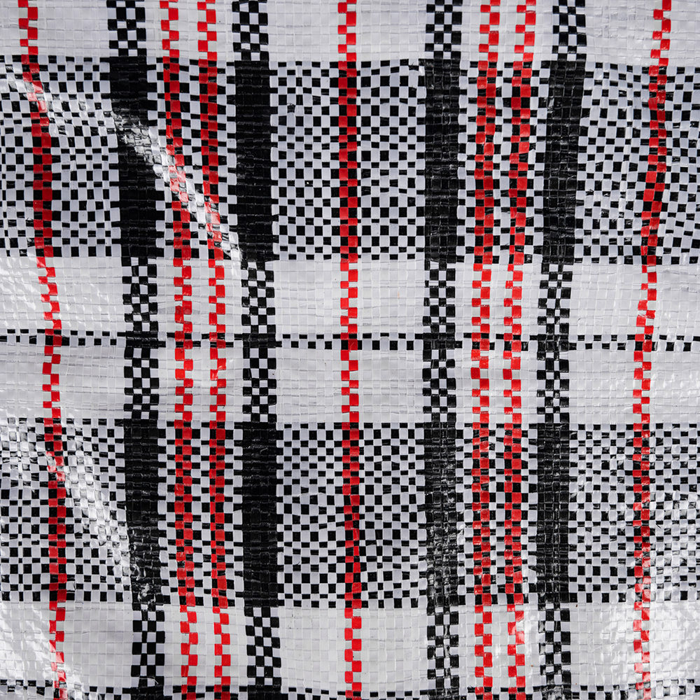 Сумка однослойная хозяйственная, 56 л, 50*25*45 см, чёрно-красная Сумка однослойная хозяйственная, 56 л, 50*25*45 см, чёрно-красная