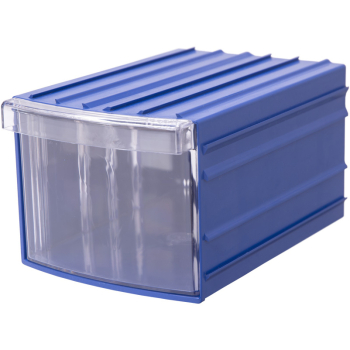 Пластиковый ящик для вещей Plastic Drawer, синий, 160*110*90 мм