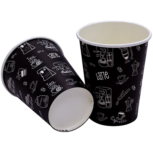 Однослойный стакан «Complement», бумажный, чёрный, 250 мл, ∅ 80 мм, 50 шт. Однослойный стакан «Complement», бумажный, чёрный, 250 мл, ∅ 80 мм, 50 шт.