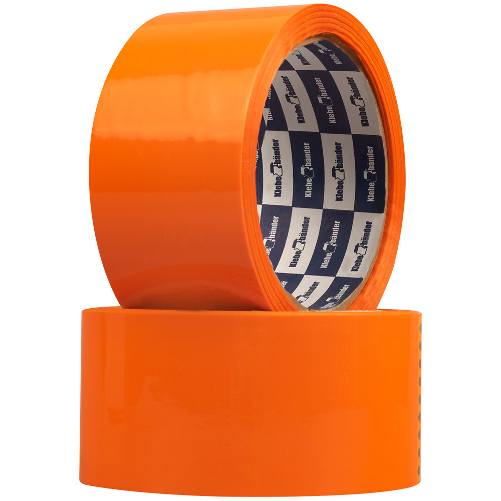 Клейкая лента оранжевая Klebebander, 50мм*57м*40мкм Клейкая лента оранжевая Klebebander, 50мм*57м*40мкм