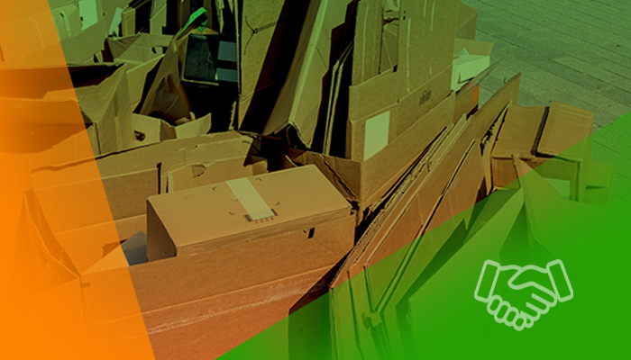 Приём картона