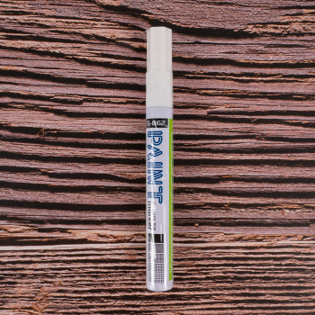 Маркер-краска перманентный Gxin G-862A, белый, 4 мм, 1 шт.