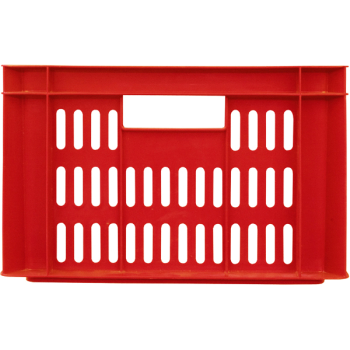 Пластиковый ящик, красный, 600*400*250 мм