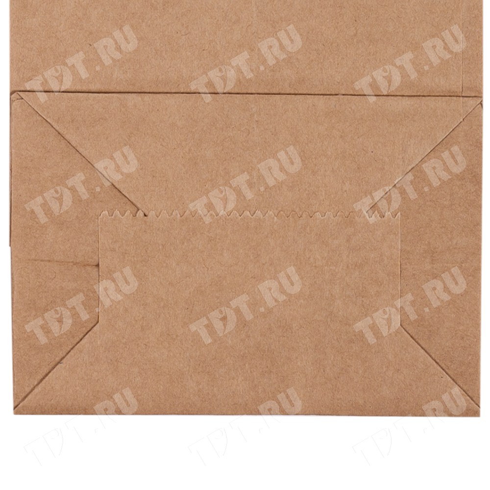 Крафт пакет без ручек, 70 г/м², 10*7*33 см