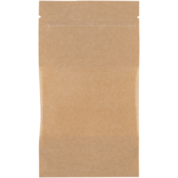 Крафт дой-пак с zip lock, прямоугольное окно 7-10 см, 10.5*3.5*18.5 см, 50 шт. Крафт дой-пак с zip lock, прямоугольное окно 7-10 см, 10.5*3.5*18.5 см, 50 шт.