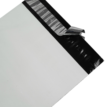 Курьер-пакет белый без печати, без кармана, 400*600+40 мм, 50 мкм, 1 шт.