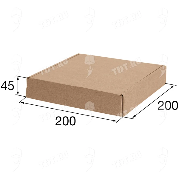 Короб №208 (премиум), 200*200*45 мм, Т-22 Е