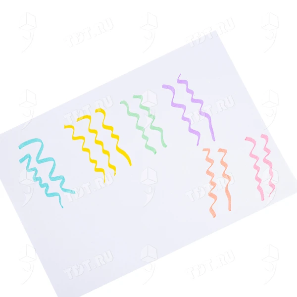 Текстовыделитель Gxin Highlighter G-342, набор 6 пастель-цветов, 2-5 мм, 6 шт./уп.