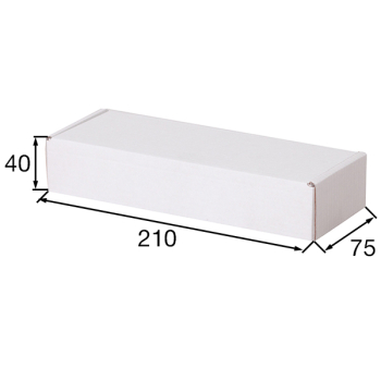 Короб КС-428 МГФ, белый, 210*75*40 мм