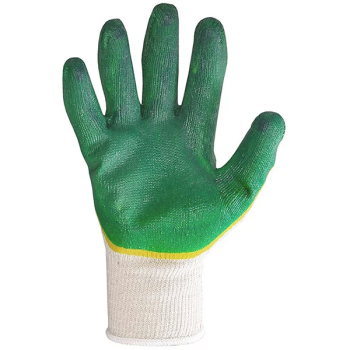 Перчатки ХБ с двойным латексным покрытием
