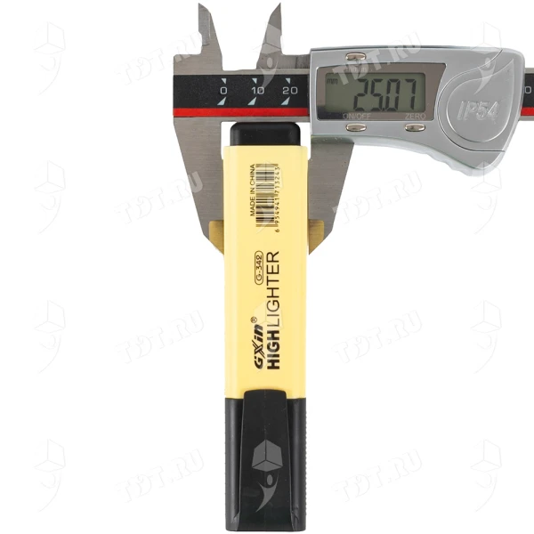 Текстовыделитель Gxin Highlighter G-342, набор 6 пастель-цветов, 2-5 мм, 6 шт./уп.