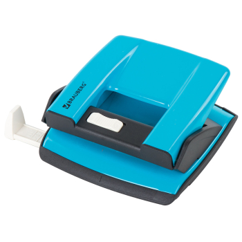 Металлический дырокол Brauberg «ULTRA», на 20 листов, 118*113*90 мм