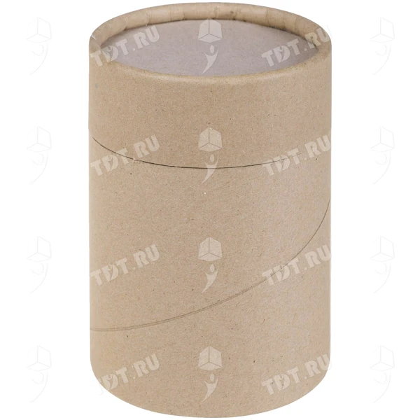 Картонный тубус с картонной крышкой, 120*220 мм