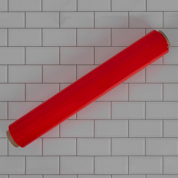 Стрейч пленка «Алые паруса», алая, 500 мм, 20 мкм, 1.15 кг, 1 сорт