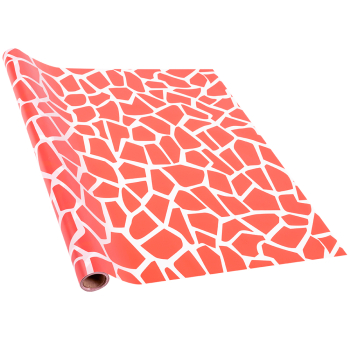 Пленка матовая «Сафари», красная, 10*0.58 м