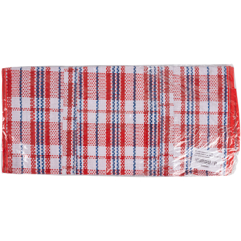 Сумка однослойная хозяйственная, 36 л, 45*20*40 см, красно-синяя