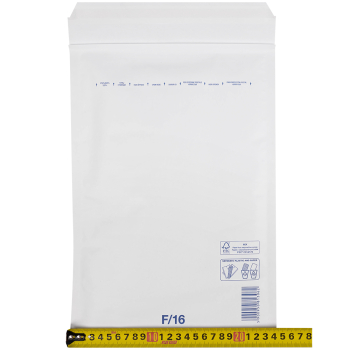 Белый крафт пакет с прослойкой, 24*34 см, F-16 (F/3)