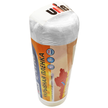 Укрывная пленка Unibob с малярной лентой, 2.7*20 м, 10 мкм