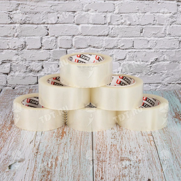 Клейкая лента прозрачная Utape, 48мм*120м*45мкм