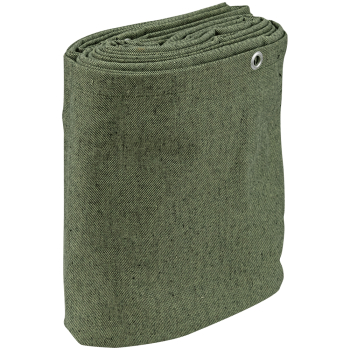 Брезент ВО с люверсами, хаки, 400 г/м², 2*3 м Брезент ВО с люверсами, хаки, 400 г/м², 2*3 м