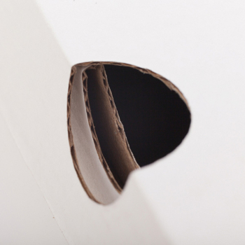 Беленый обувной короб №77/1, 300*240*120 мм