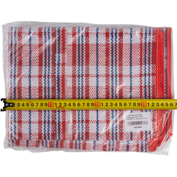 Сумка однослойная хозяйственная, 105 л, 70*30*50 см, красно-синяя