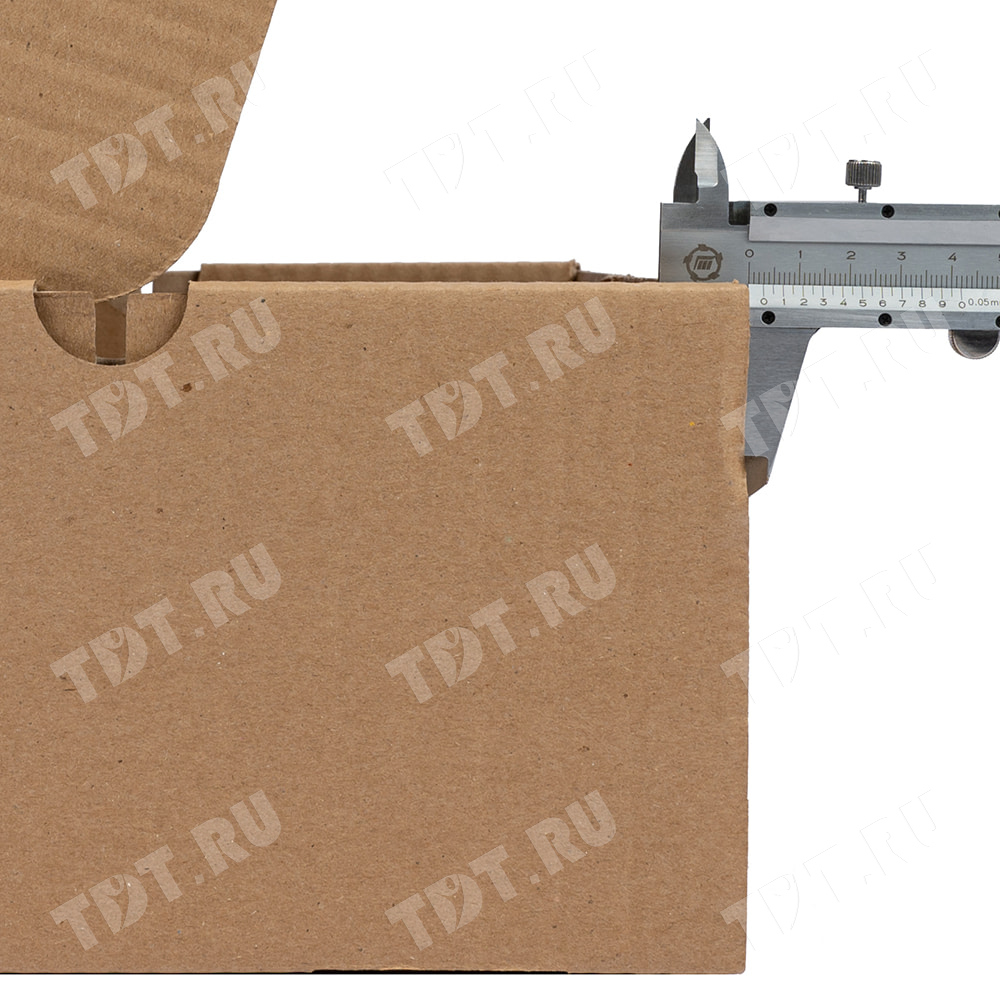 Бурая коробка для обуви №75, 300*240*130 мм, Т-23 В