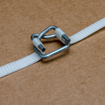 Проволочная оцинкованная пряжка для лент ПЭТ и ПП 16 мм, 1000 шт./уп.