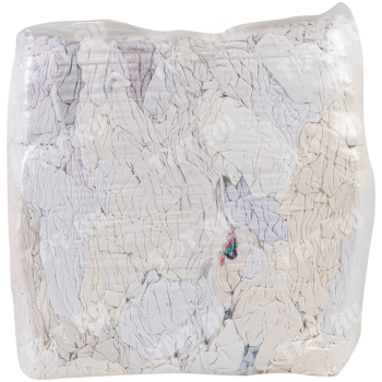 Трикотажная ветошь, белая, 10 кг Трикотажная ветошь, белая, 10 кг