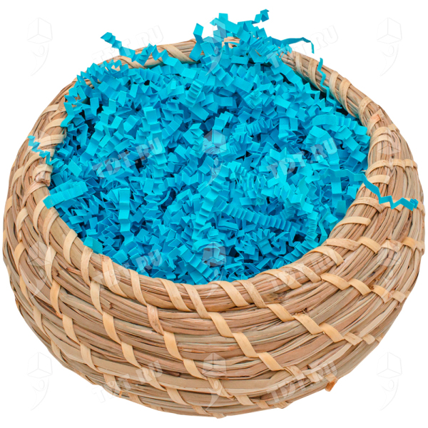Бумажный наполнитель «Светло-синий», цветная бумага, 1 кг