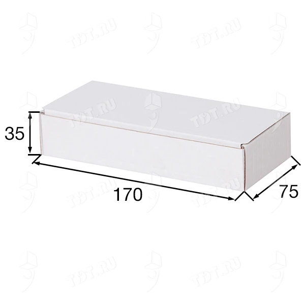 Короб КС-415 МГФ, белый, 170*75*35 мм
