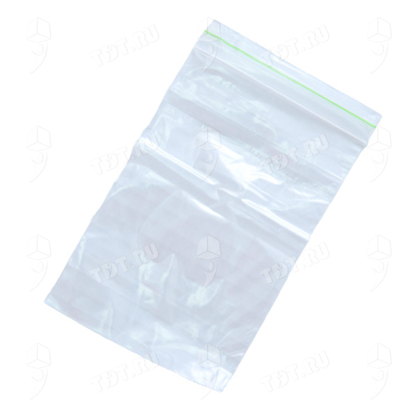 Прозрачный Zip Lock пакет, 70*100 мм, 45 мкм - 100 штук