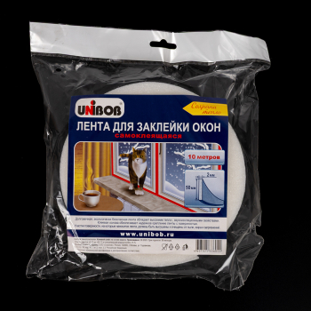 Лента для заклейки окон «UNIBOB®», 50мм*2мм*10м