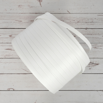 Стреппинг лента полипропиленовая (ПП), 12мм*0.5мм*500м, белая