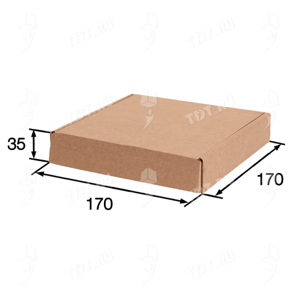 Короб КС-624 МГК, 170*170*35 мм