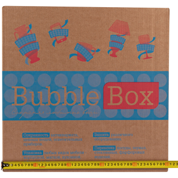 Воздушно пузырьковая пленка, 50*0.3 м «БаблБокс», 60 г/м², трёхслойная Воздушно пузырьковая пленка, 50*0.3 м «БаблБокс», 60 г/м², трёхслойная