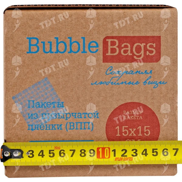 Пакеты ВПП «Bubble bags», трёхслойные, 15*15 см, 100 шт.