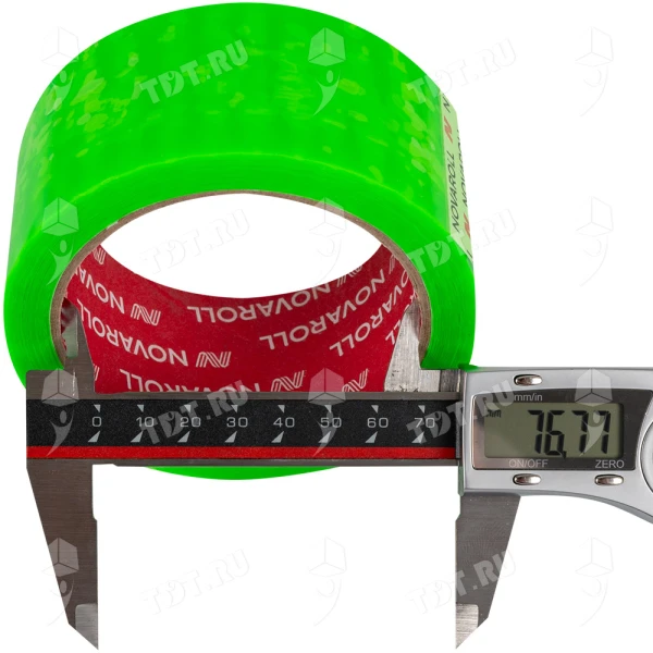 Клейкая лента зеленая Nova Roll ID Tape, 48мм*66м*45мкм