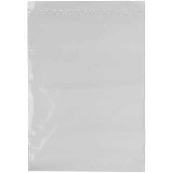 Курьер-пакет белый без печати, без кармана, 190*240+40 мм, 50 мкм, 100 шт.