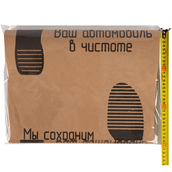 Бумажный одноразовый коврик для автомобиля, 38*60 см, 20 листов