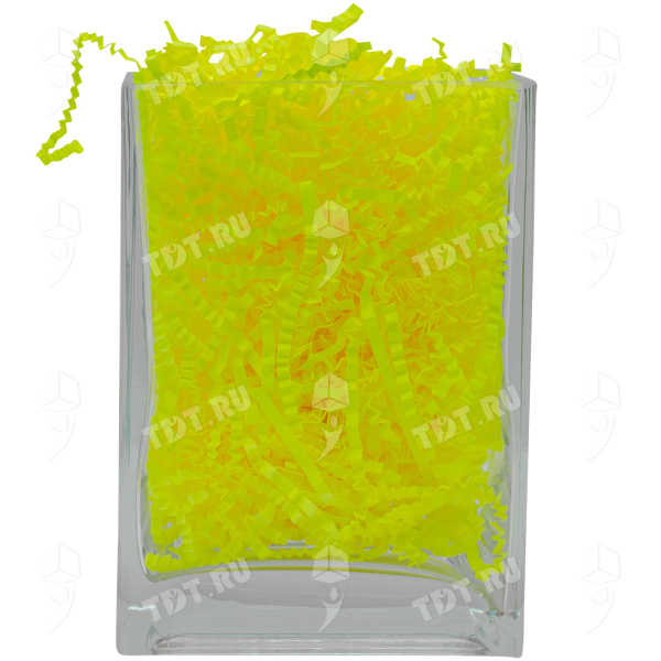 Бумажный наполнитель «Желтый неон», цветная бумага, 1 кг