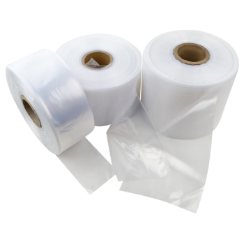 Рукав ПВД прозрачный, 70 см, 100 мкм, 77 м, 10 кг