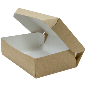 Контейнер универсальный «Candy Box», крафт, 1900 мл, 230*140*60 мм, 30 шт.