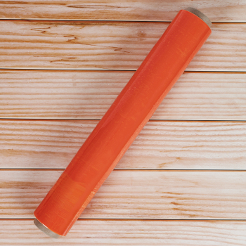 Стрейч пленка оранжевая в рулоне, 500 мм, 20 мкм, 1.15 кг, 1 сорт