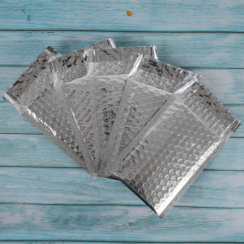 Металлизированный пакет с прослойкой, 13*17 см, А/000